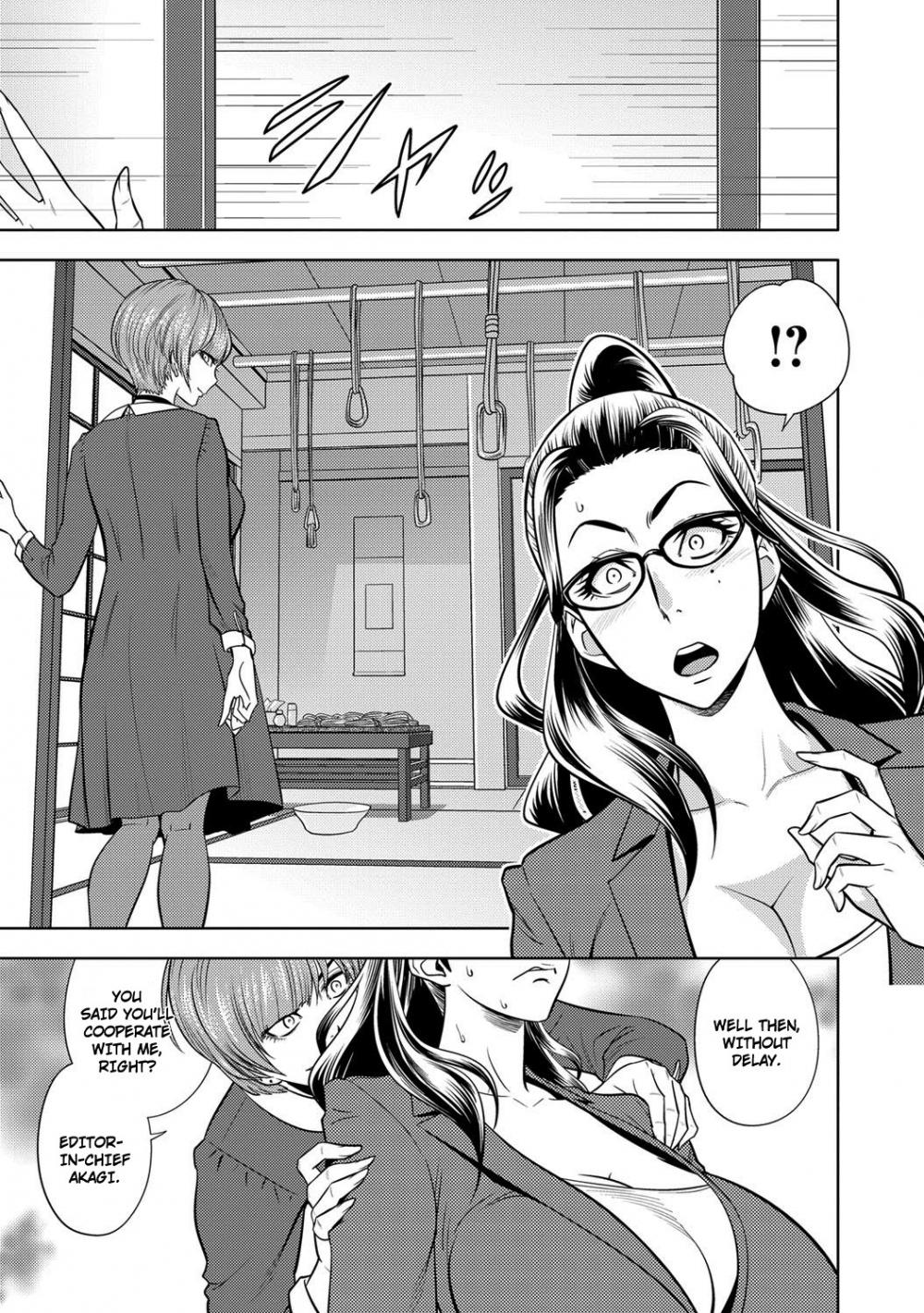 Hentai Manga Comic-Beautiful Editor-in-Chief's Secret-Chapter 6-Bondage-9